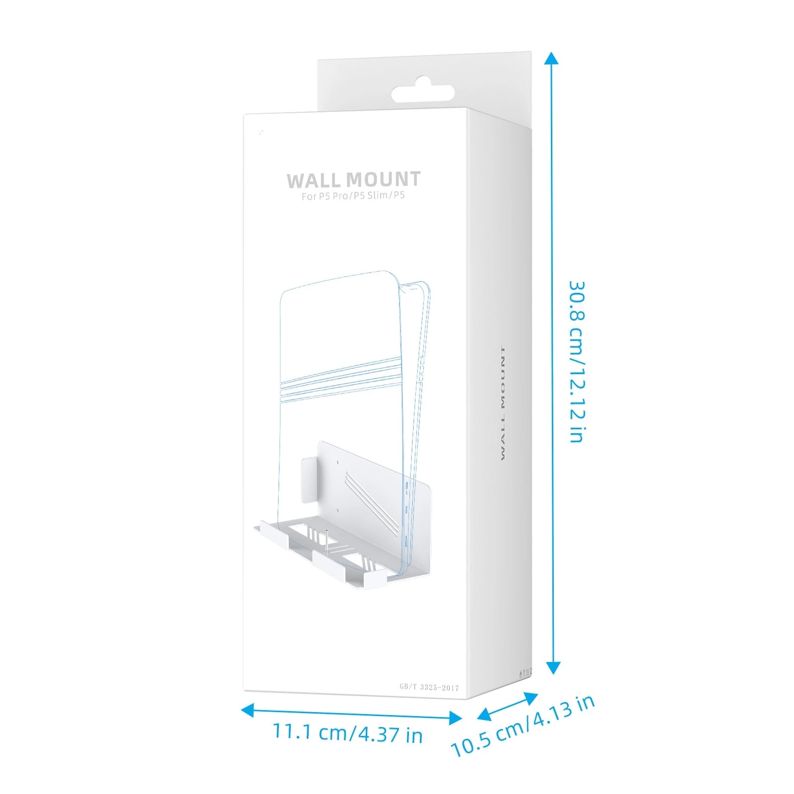 For PS5 Pro/Slim Console Wall Mount Organizer P5 Game Console Universal Wall Bracket Peaceful Pleasures Health and Wellness