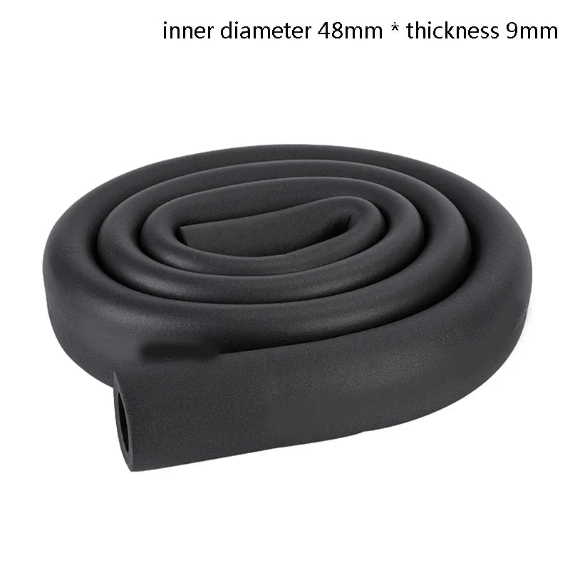 1.8M Rubber Foam Pipe Insulation Sleeve | Waterproof & Thermal