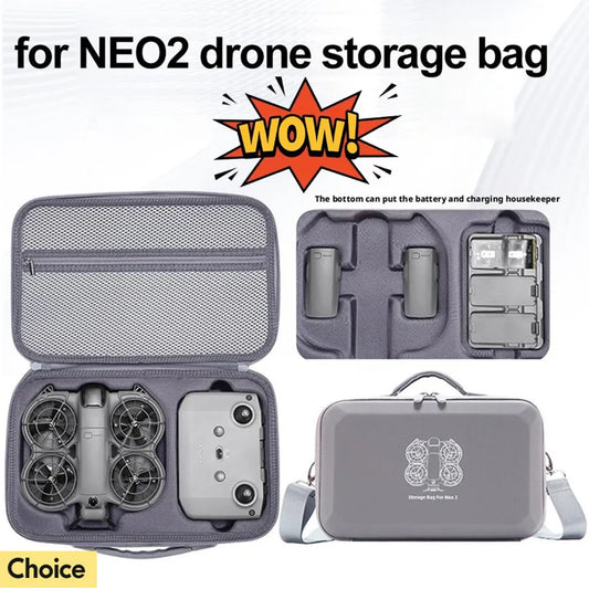 DJI Neo 2 Waterproof Hard Shell Carrying Case | Drone Bag Drone Carrying Case Peaceful Pleasures Health and Wellness