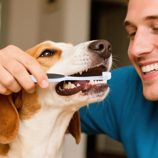 Soft Bristle Pet Toothbrush for Dogs & Cats | Oral Care Pet Toothbrush Peaceful Pleasures Health and Wellness
