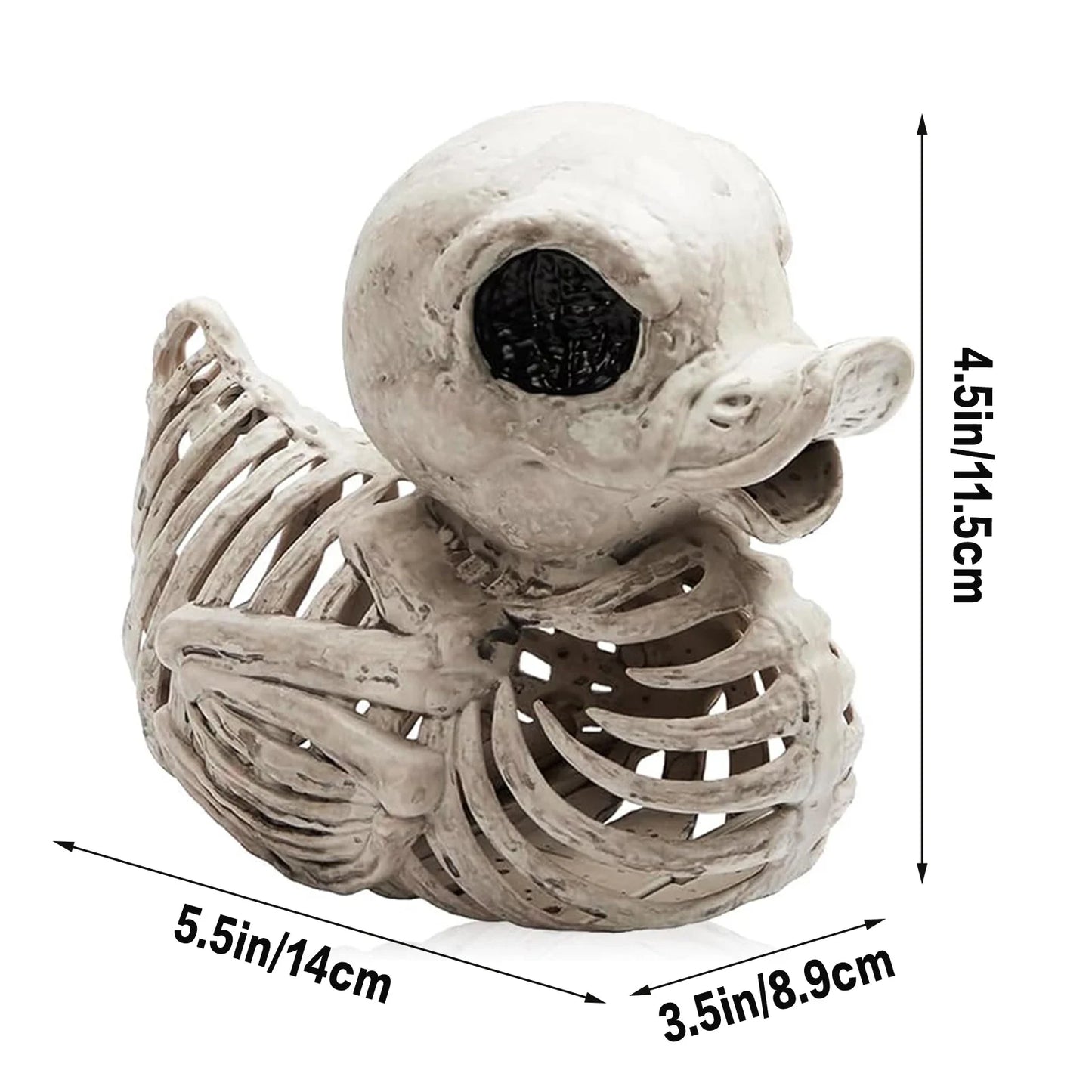 Halloween Decoration Skeleton Duck Spooky Scene Party Favors Decor for Halloween Decorations Party Props Peaceful Pleasures Health and Wellness