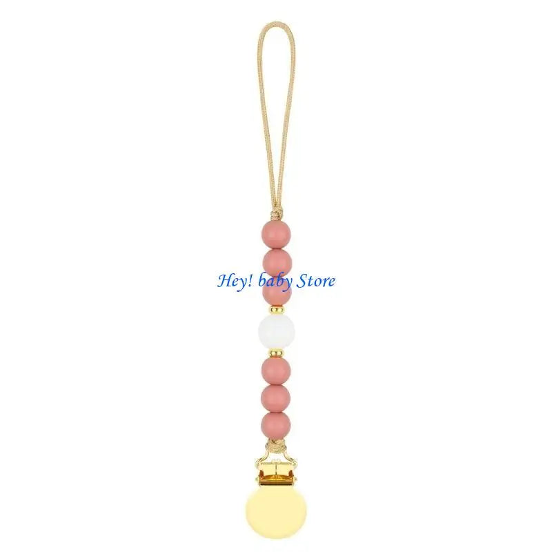 Non-Toxic Silicone Baby Pacifier Clip | Safe Holder 0–24M