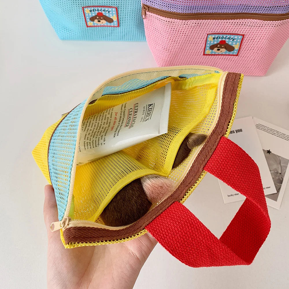 Mesh Shower Caddy Bag | Hanging Toiletry Organizer for Travel