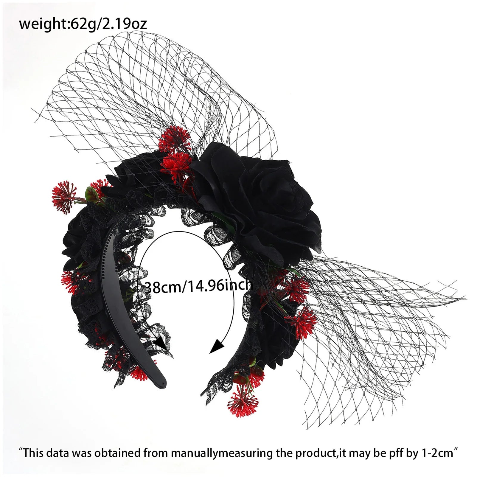 Bridal Artificial Flower Headband Wedding Hair Accessories With Comfortable Fit And Elegant Design For Various Hairstyles Peaceful Pleasures Health and Wellness