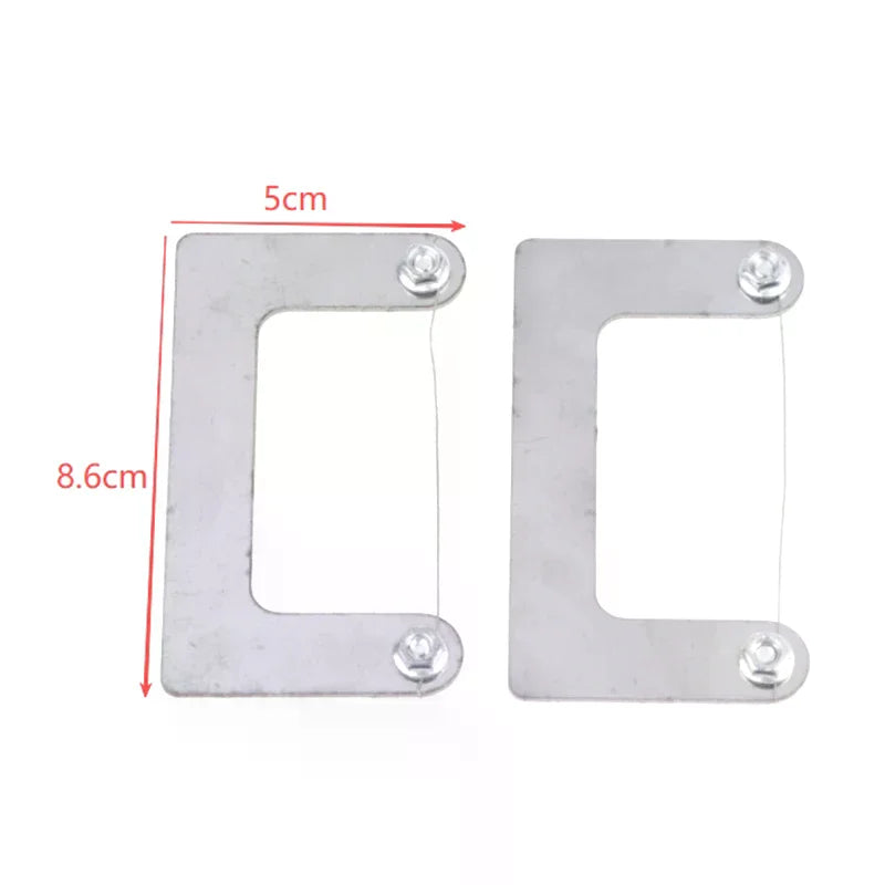 Stainless Steel Pocket Wire Saws Hand-Drawn Mini Saws For Camping Survival DIY Projects Woodworking Camping Essentials Peaceful Pleasures Health and Wellness
