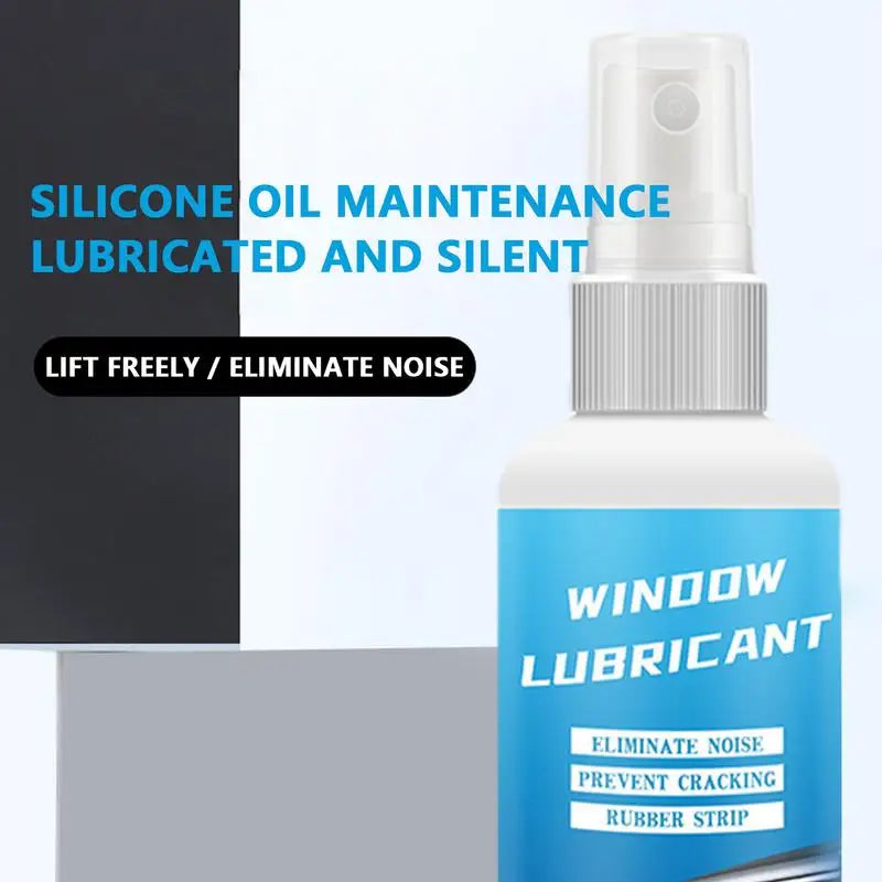 100ml Car Silicone Spray Lubricant Rubber Door Strip Softening Lubricant Vehicle Prevent Adhesion Lubricant Tools Silicone Spray Peaceful Pleasures Health and Wellness