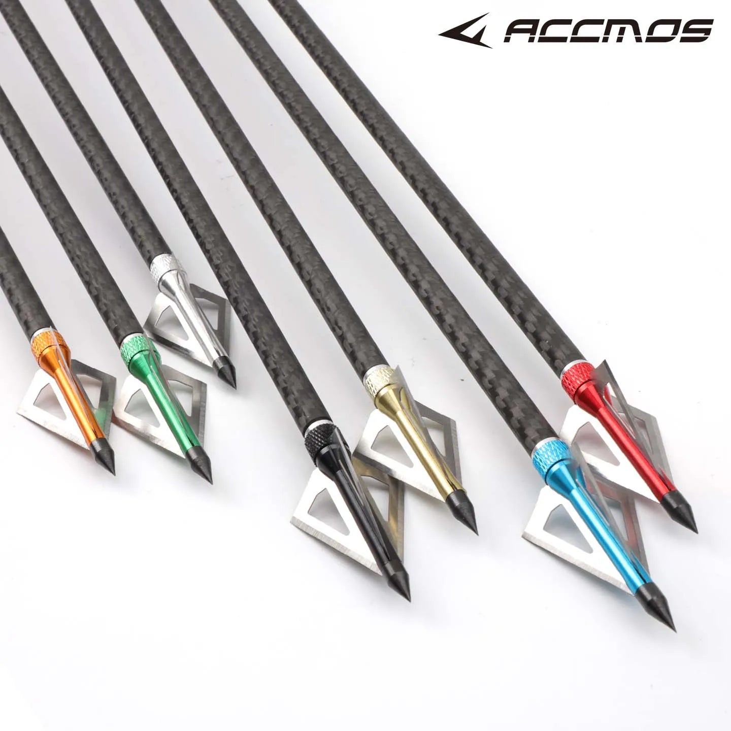 12 Hunting Point Arrowhead 100Grain 3 Blade Broadhead Arrow Tip