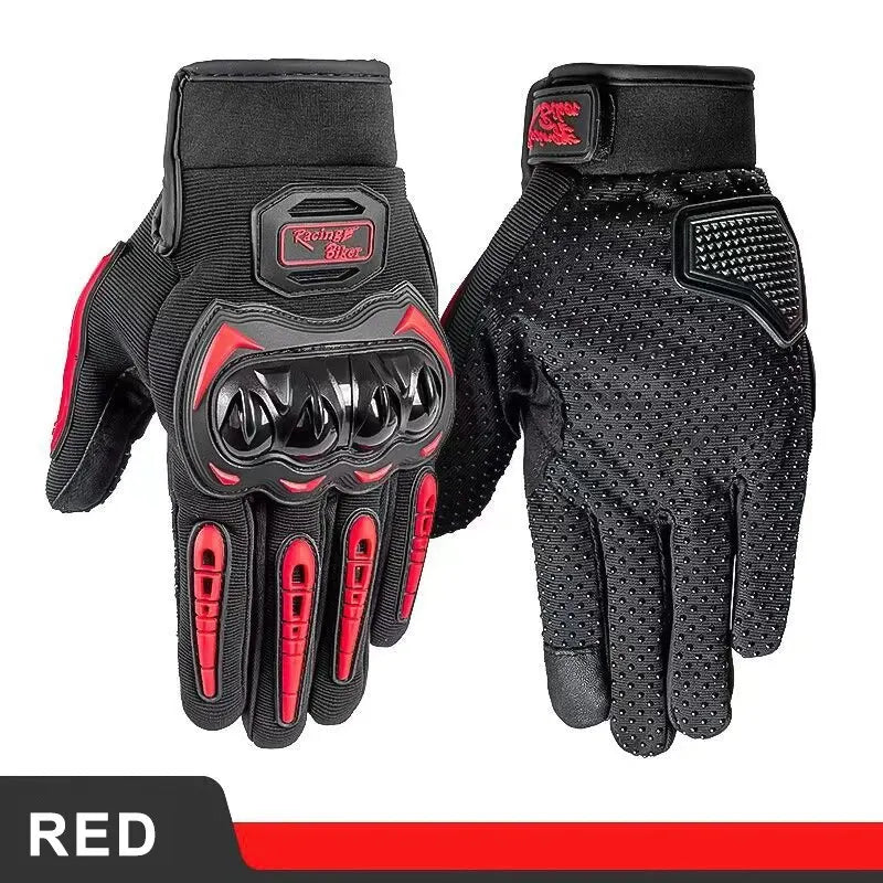 Full Finger Motorcycle Gloves – Windproof, Waterproof & Touchscreen