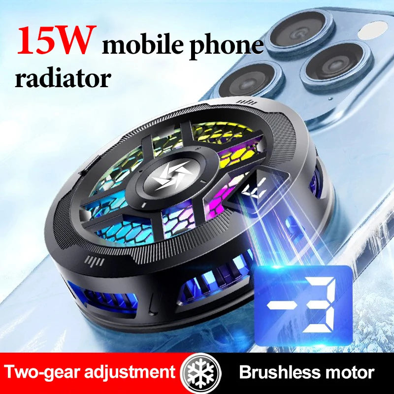 Mobile Cooling Fan For Phone Cooler For Games Mobile Phone Cooler Black Shark Cell Phone Accessories ipad Cooling Fan Gaming Peaceful Pleasures Health and Wellness