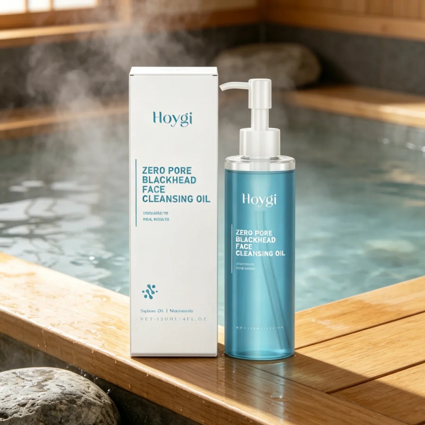 Hoygi Face Cleansing Oil – Makeup Remover & Deep Cleanser 120ml