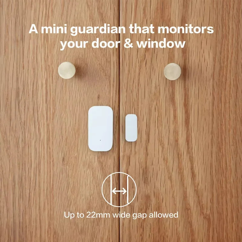 Aqara Smart Door Window Sensor Zigbee Mini Door Sensor Wireless Connection Alarm Smart Home HomeKit for Xiaomi Mijia Mi Home Peaceful Pleasures Health and Wellness