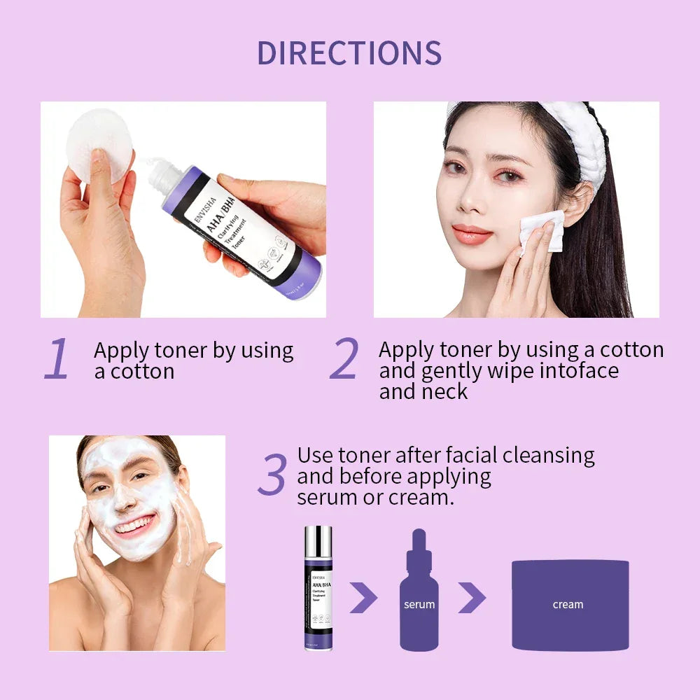 ENVISHA Clarifying Face Toner – Pore Minimizing & Oil Control Peaceful Pleasures Health and Wellness