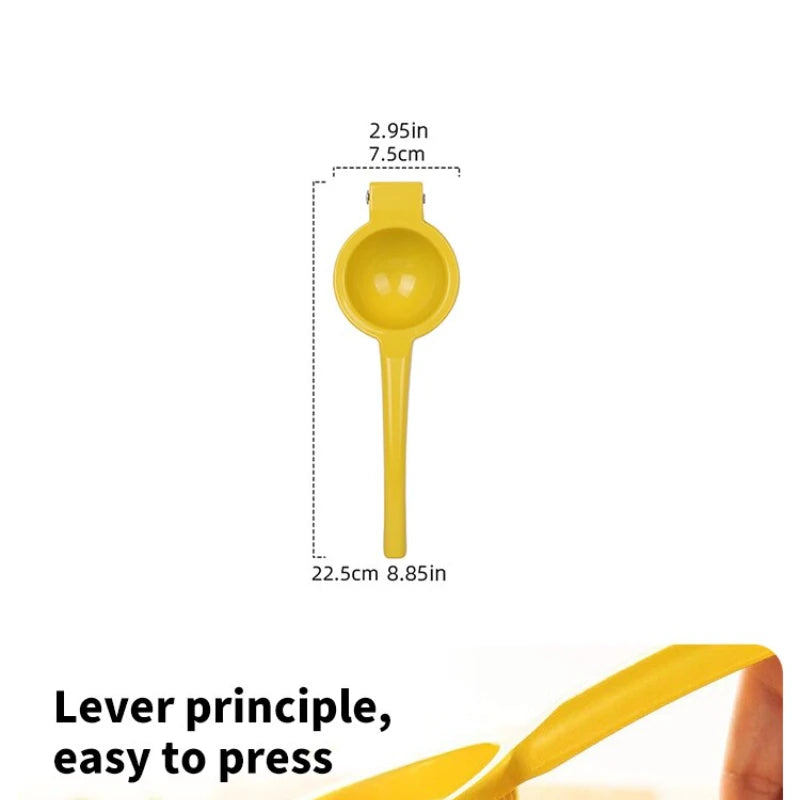Metal Lemon Manual Juicer Fruit Squeezer Stainless Steel Home Manual Citrus Press Juicier Fresh Fruit Tool Kitchen Tools Peaceful Pleasures Health and Wellness