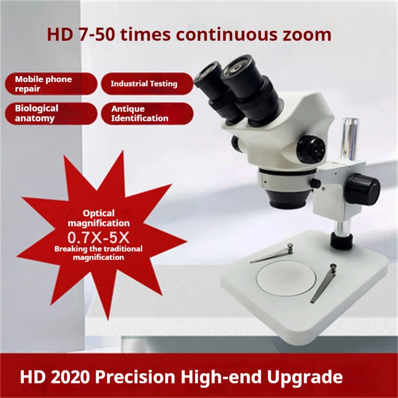 7-45X Binocular Microscope for Mobile Phone Maintenance, Circuit Board Inspection, and Stereo Vision Microscope Peaceful Pleasures Health and Wellness