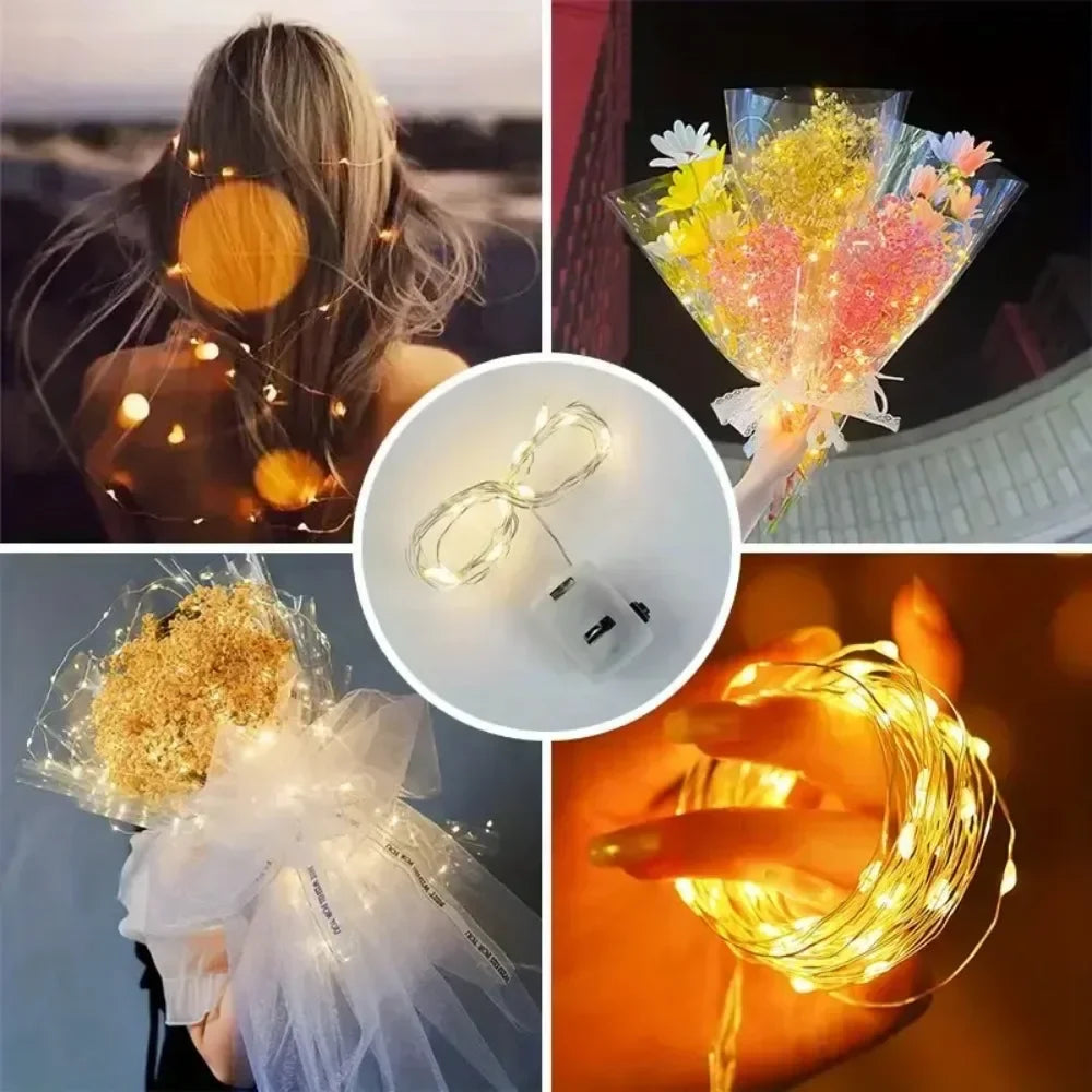 AISITIN LED Copper Wire Fairy String Lights – 10/20 Pack