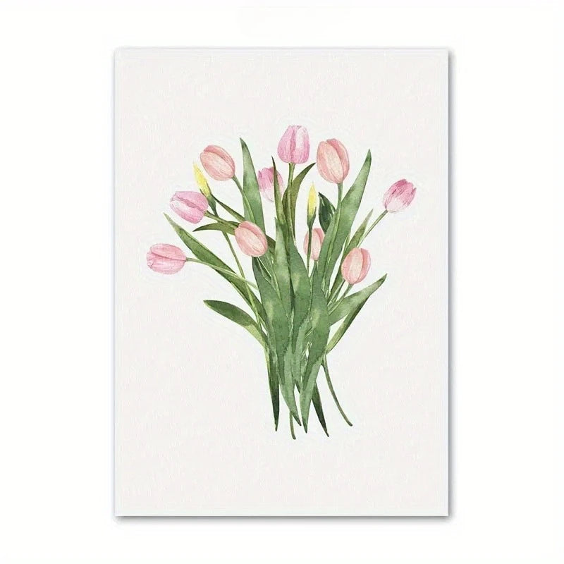Easter Bunny Carrot Frameless Canvas Wall Art | Room Decor