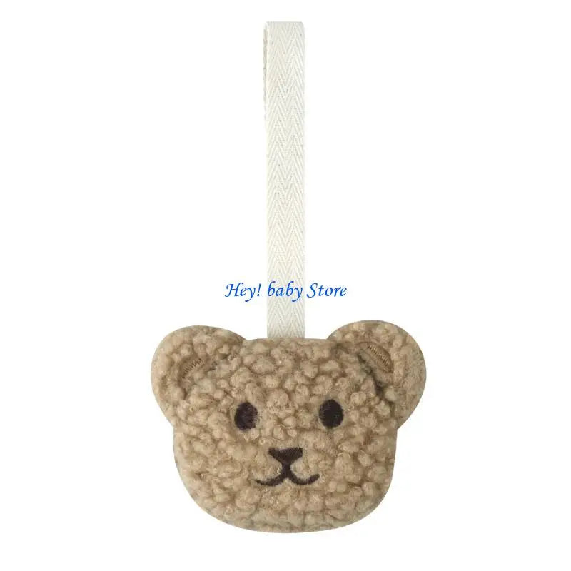 Baby Bear Pacifier Clip Chain Pendant Holder for Newborns