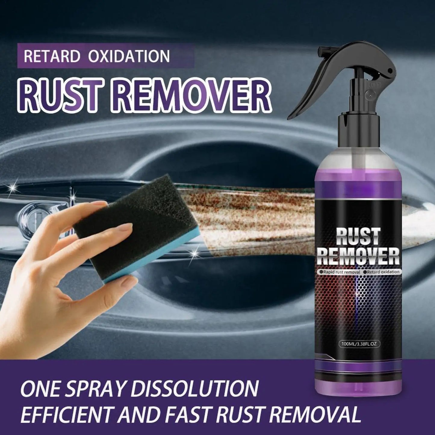 Car Rust Remover Spray 100ml – Wheels, Exhaust & Metal
