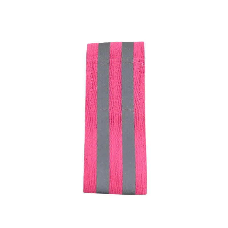 Reflect Strap Elastic Reflective Band Safety High Visibility Wrist Strap for Night Cycling Jogging Outdoor Activity Accessory Peaceful Pleasures Health and Wellness rose pink