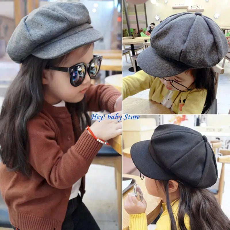 Knit Newsboy Cap for Baby & Kids | Photography Prop Hat