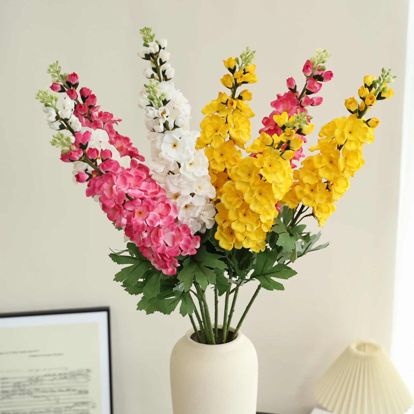 Artificial Silk Begonia Flower String | Wedding & Home Decor
