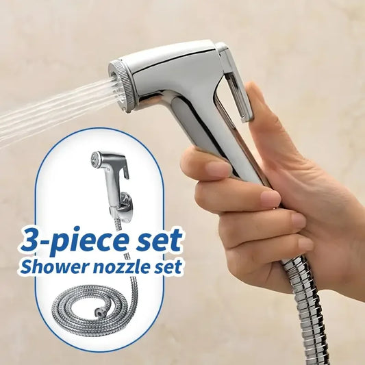Handheld Bidet Sprayer Set with Hose & Bracket – Toilet Spray Gun Bidet Sprayer Set Oasis Select