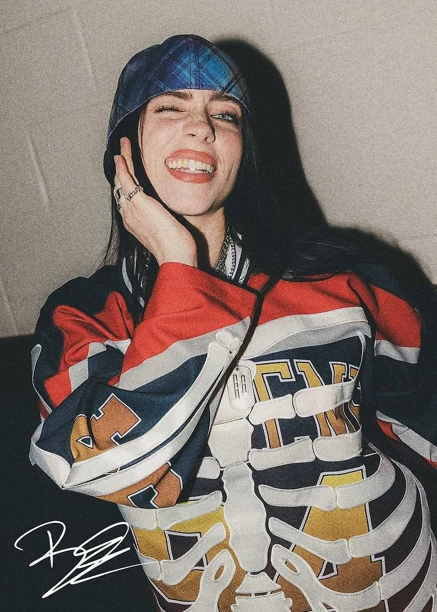 Billie Eilish Canvas Poster Print | Wall Art Home Decor Gift