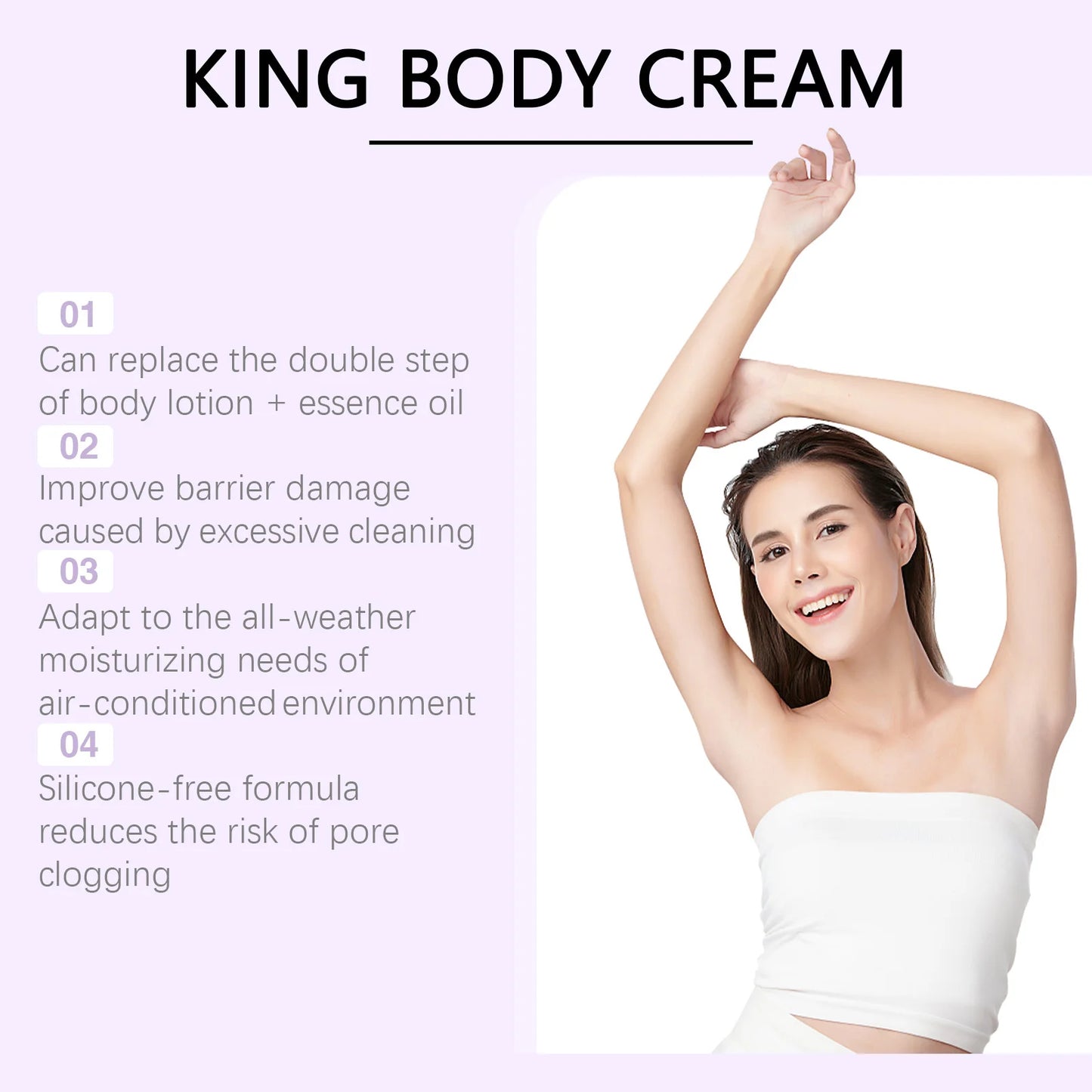 Shea Butter Body Cream – Keratin Deep Moisturizer for Dry Skin