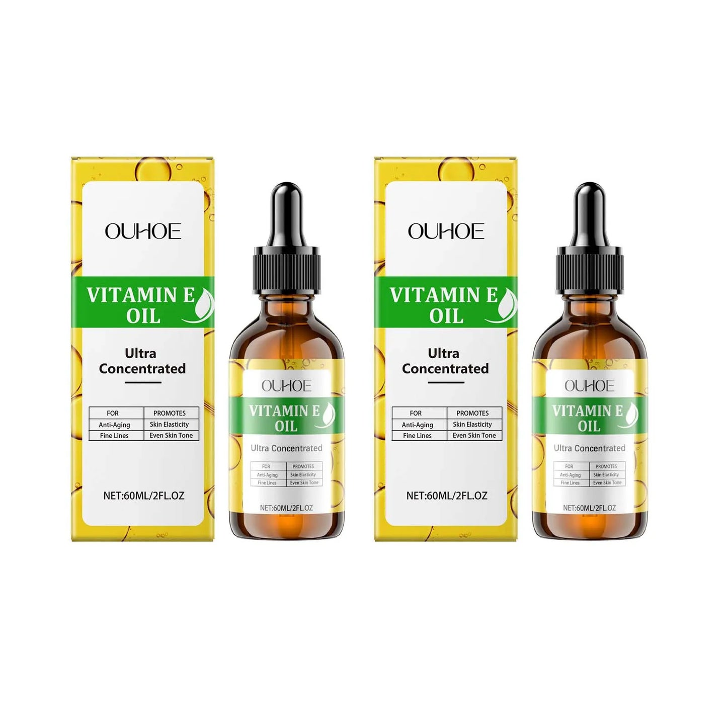 Vitamin E Body Oil – Firming, Brightening & Anti-Aging Skin