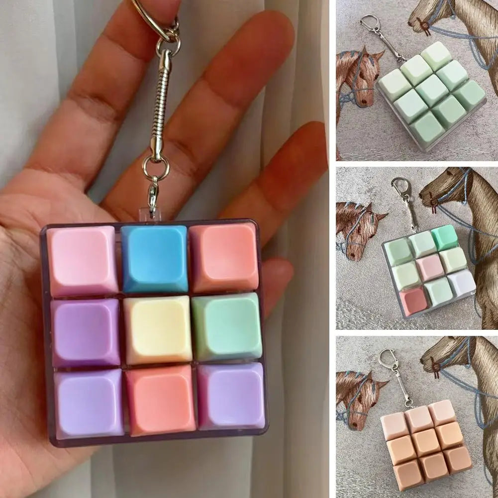 9-Key Fidget Keyboard Toy for Stress Relief Peaceful Pleasures Health and Wellness