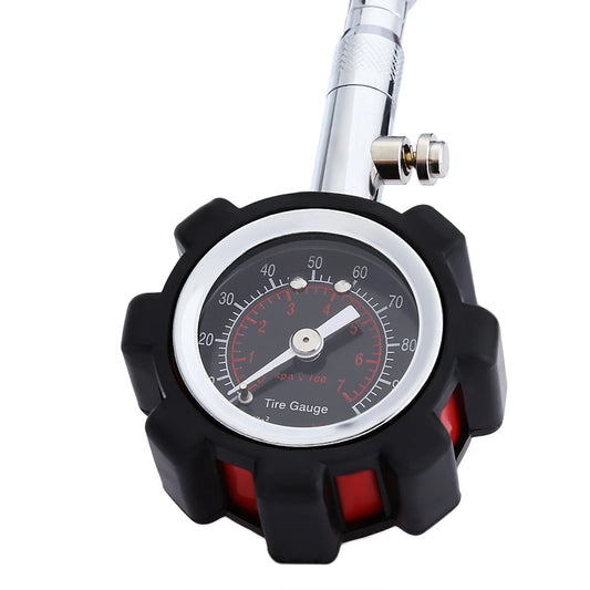High Accuracy Tire Pressure Gauge 100 PSI Heavy Duty for Car Truck Motorcycle Air Pressure Check Peaceful Pleasures Health and Wellness