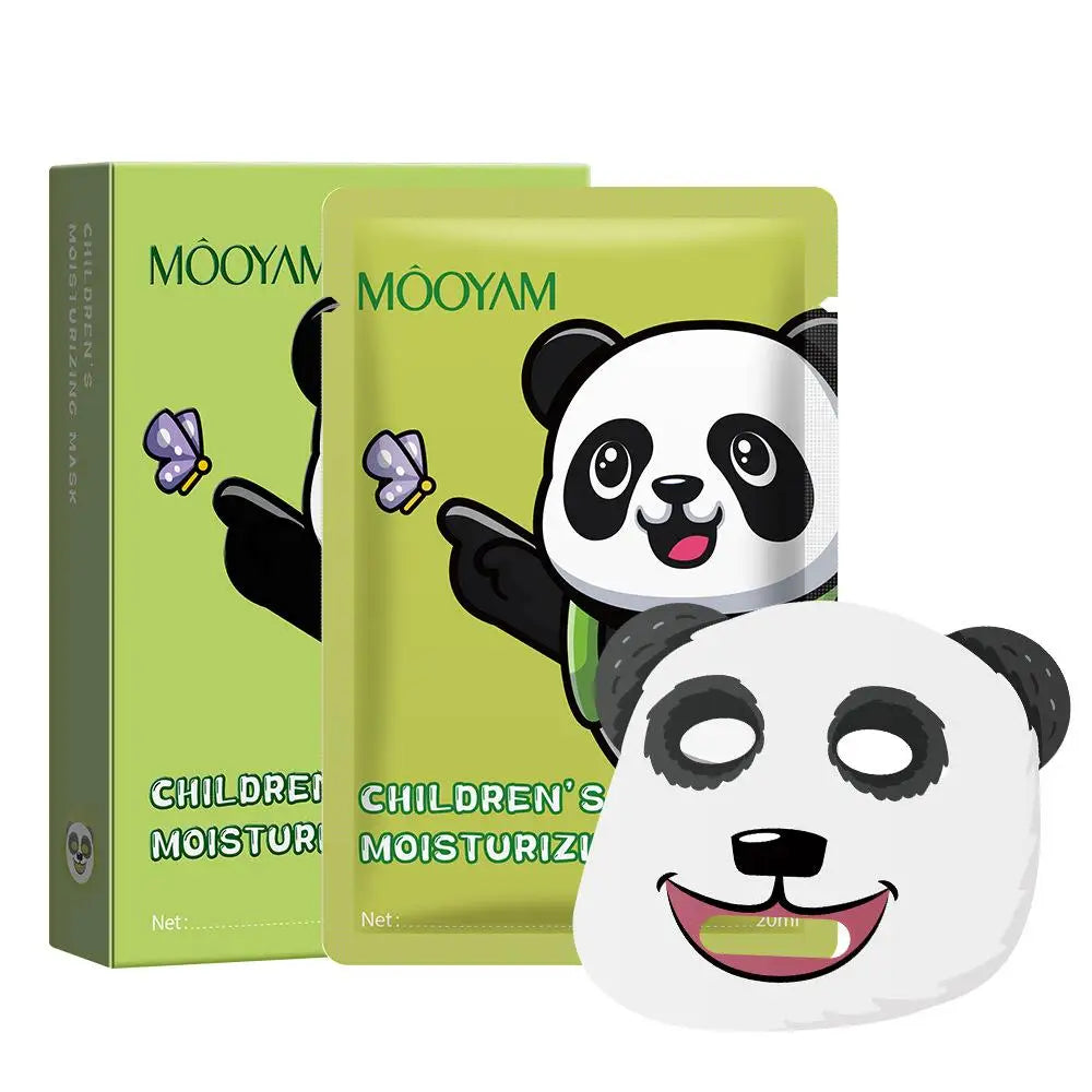 Animal Character Kids & Teens Collagen Sheet Spa Masks – Hydrating Moisturizing Face Mask Gift Set | CPNP Certified | 5 Pack Peaceful Pleasures Health and Wellness green