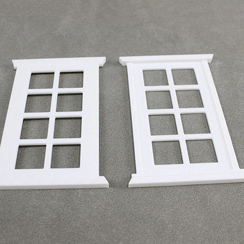 1/12 Miniature Dollhouse Window Frame – DIY Craft Decor