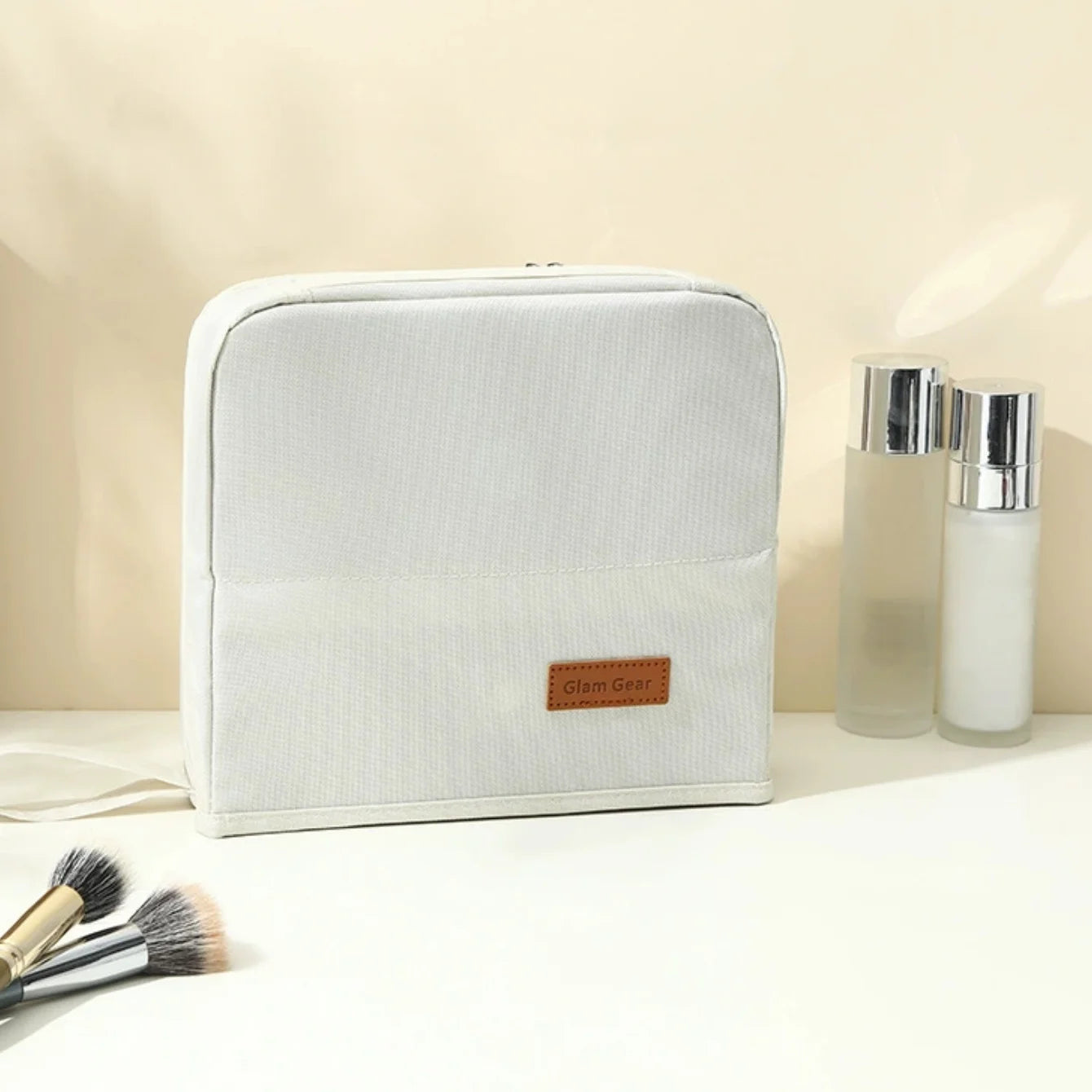 Large Stand-Up Pencil Case | Durable Zipper Pouch for School