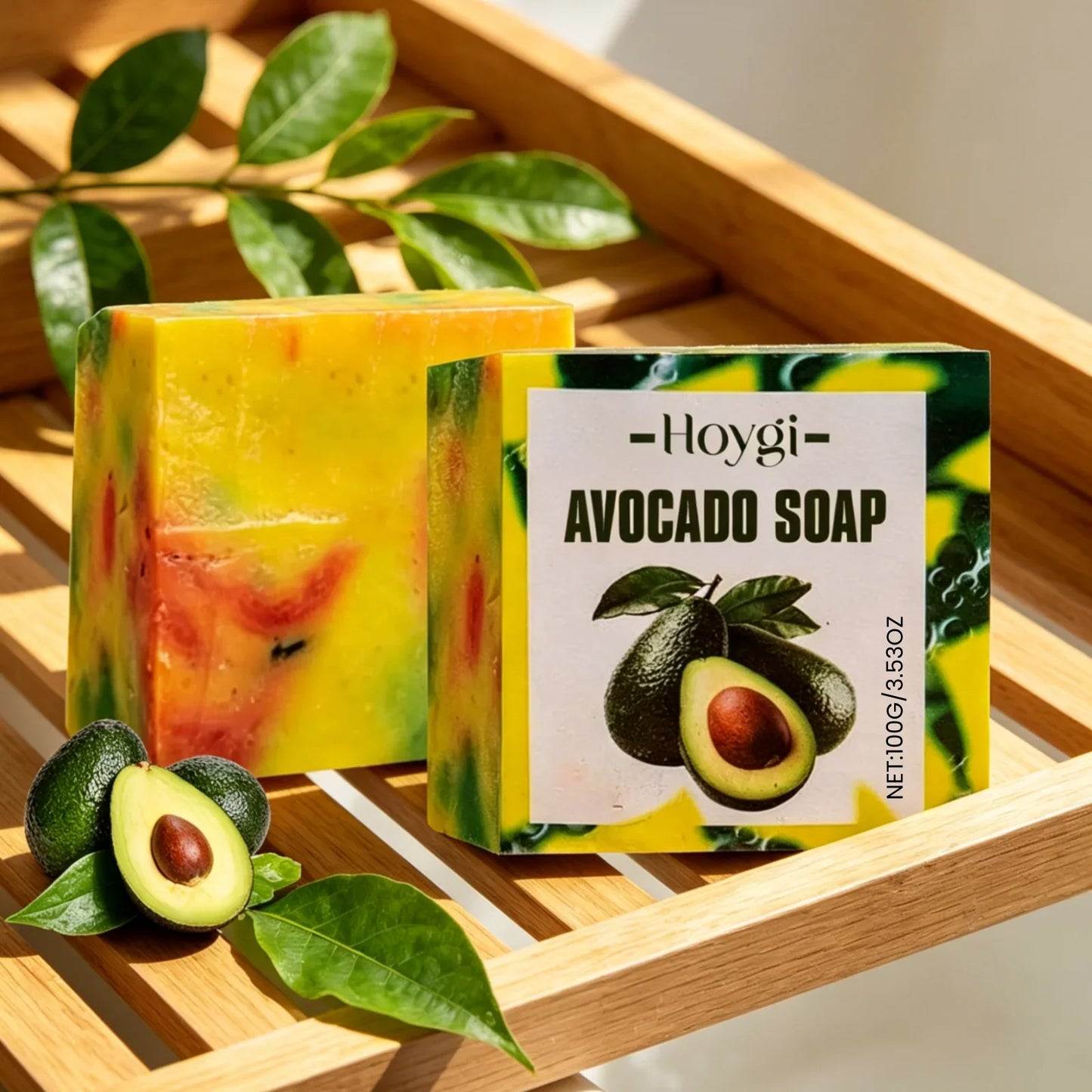 Hoygi Avocado Natural Handmade Soap – Brightening & Moisturizing