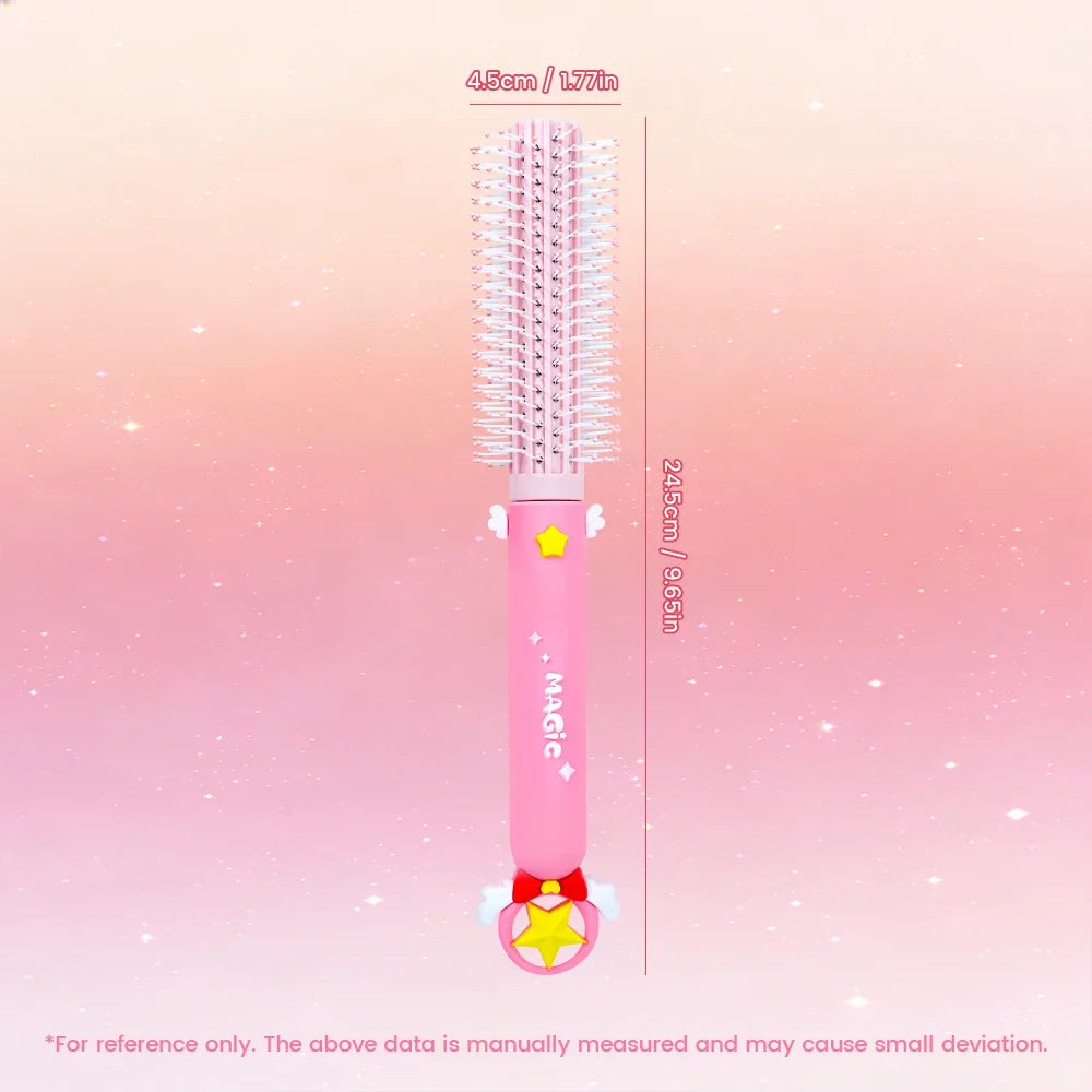 Magic Round Hair Brush – Thermal Curling & Blow Dry Tool