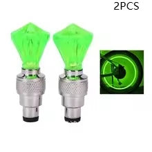 Rainbow Diamond Tire Valve Stem Light – Car Motorcycle Bike