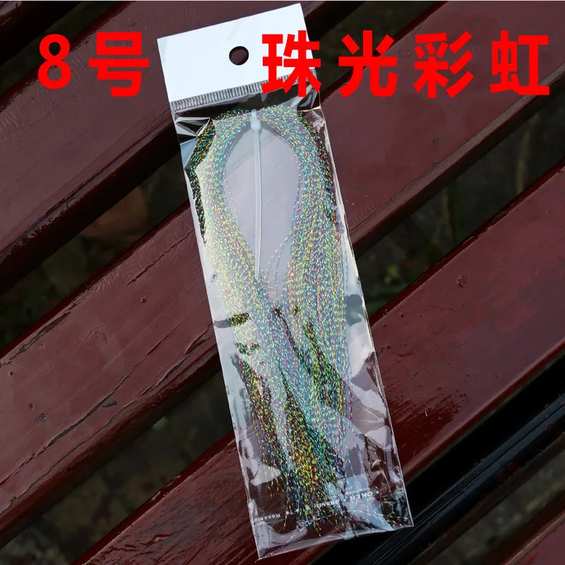 Crystal Flash Flashabou Tinsel – Fly Fishing Lure Tying Material