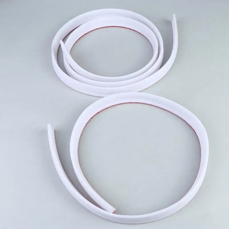 New 1pcs 1/2M Bathroom Shower Water Stopper Dam Barrier Seal Strip PVC Self-adhesive Practical Accessories Peaceful Pleasures Health and Wellness