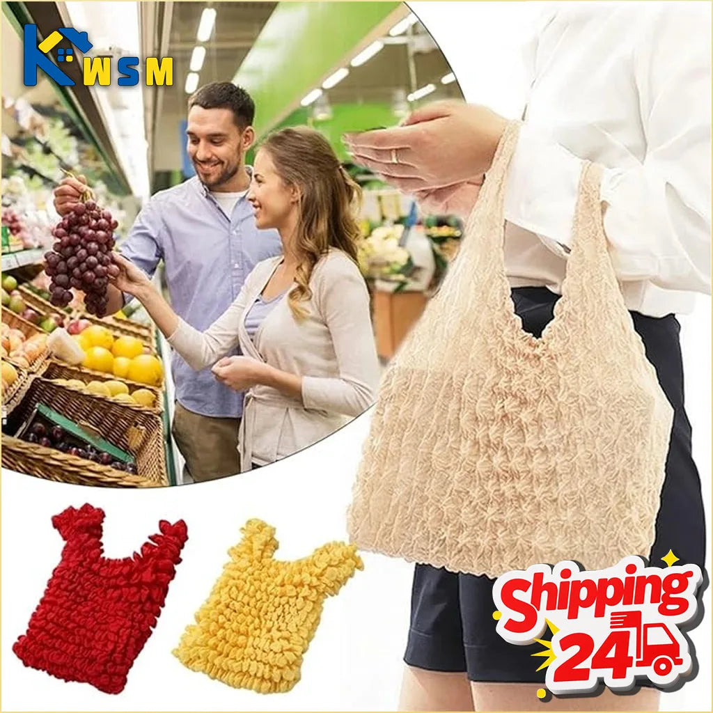 Magic Expandable Tote Bag – Foldable Large Capacity Shopper