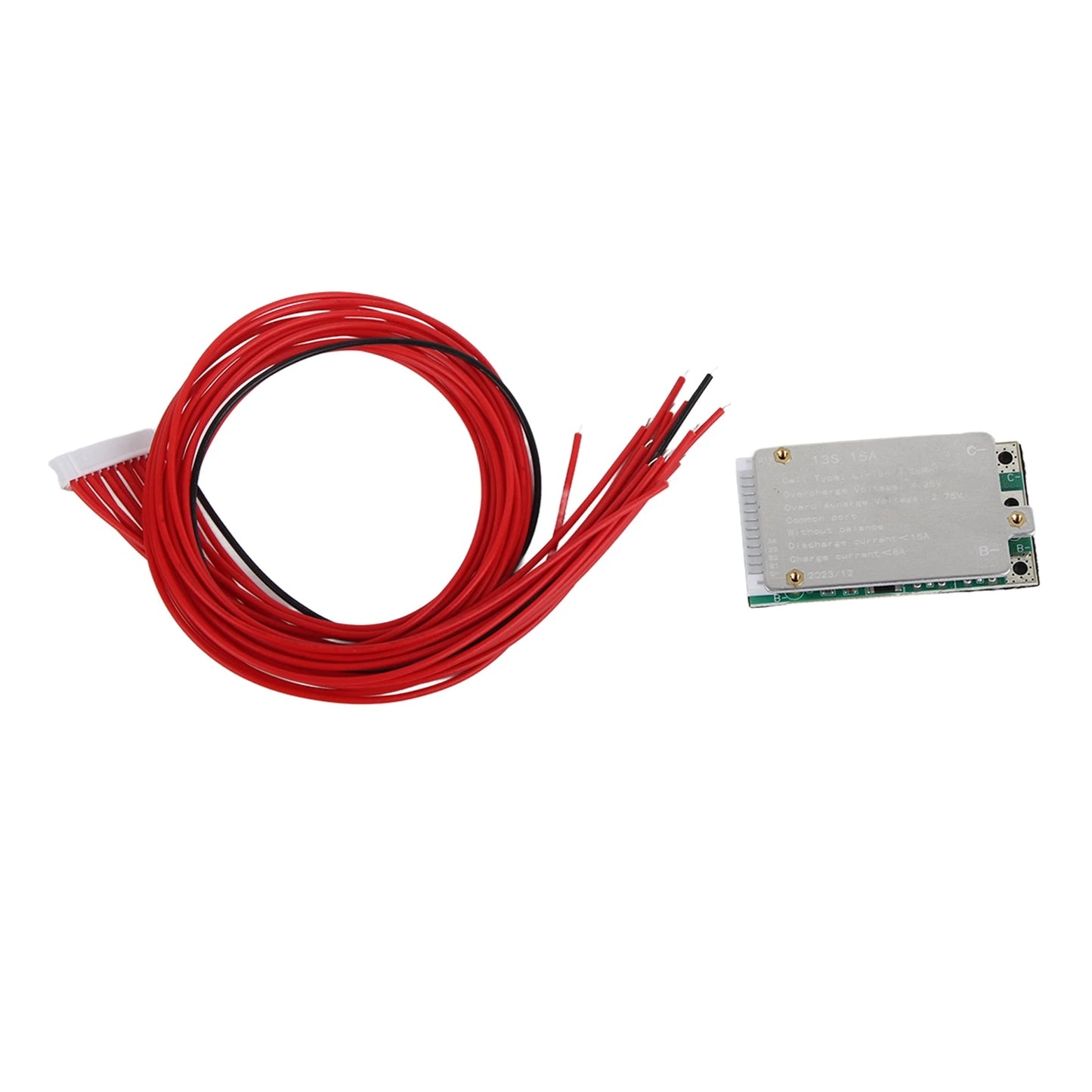 13s 15A Safe Aluminum Alloy 13 Cell Lithium Ion Battery Module with Cable for Electric Vehicles Scooters Peaceful Pleasures Health and Wellness A