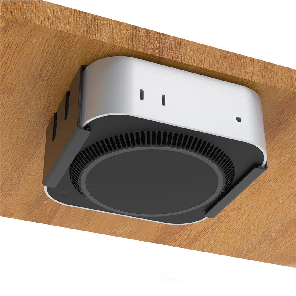 Display Bracket For Mac Mini M4 / M4 Pro 2024 Under Desk Stand Holder For VESA Connection Bracket For M4 / M4 Pro Wall Mount Peaceful Pleasures Health and Wellness
