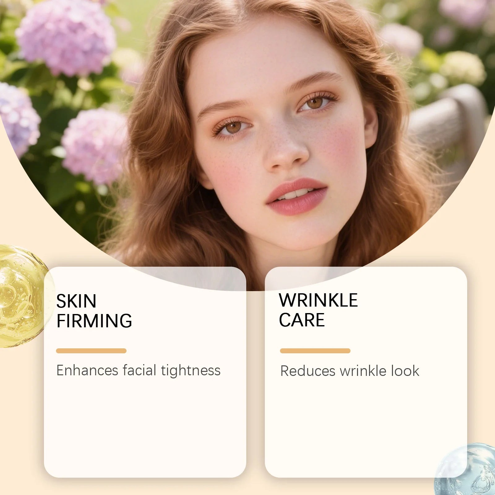Silk Peptide Intensive Lifting Cream Firming Moisturizing Glowing Increase Elasticity Improve Sagging Soft Tightening Face Cream Peaceful Pleasures Health and Wellness