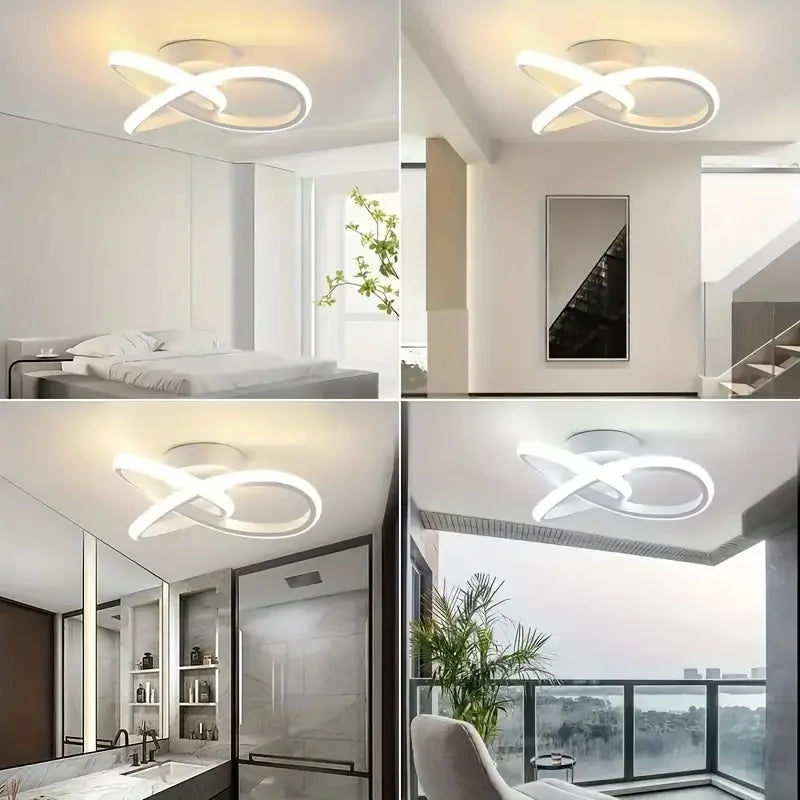 RUNTOIN Modern LED Ceiling Light | Corridor & Bedroom Lamp