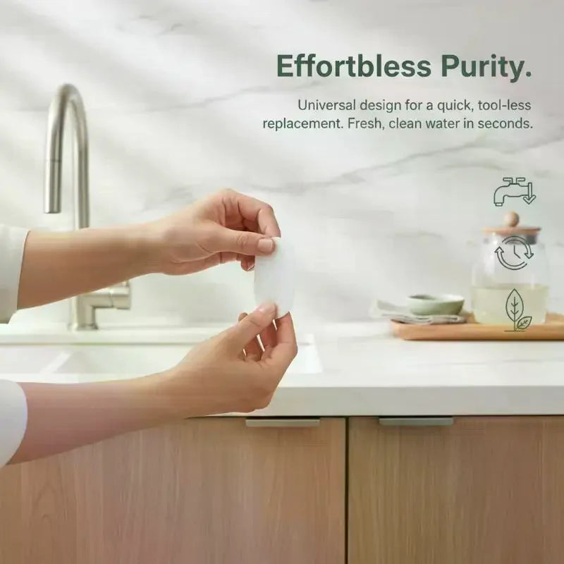 50-Pack Faucet Filter Cotton Socks – Anti-Splash Water Purifier