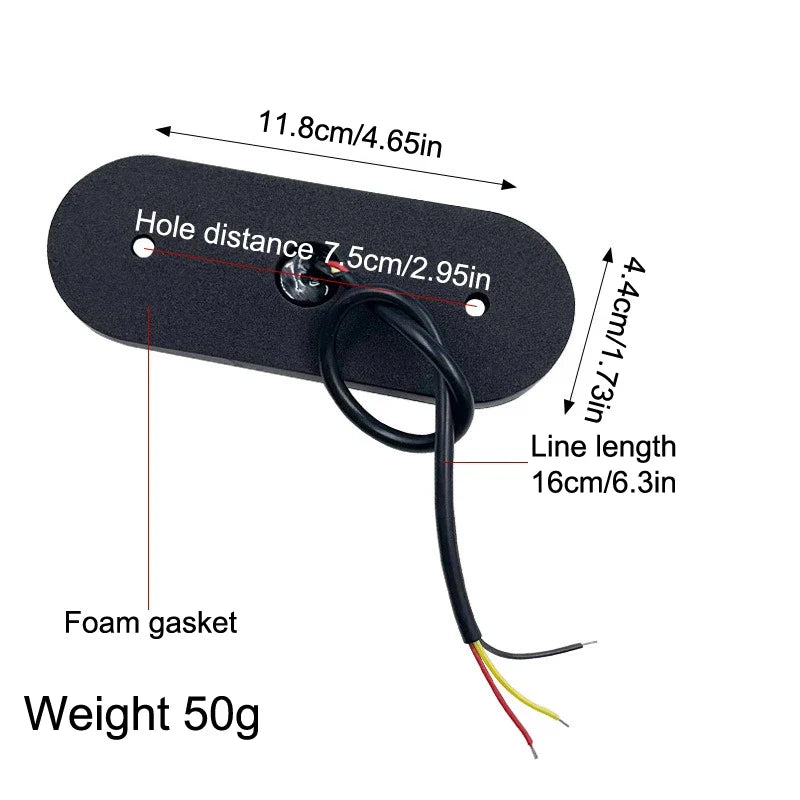 12V/24V LED Side Marker Lights – Flashing & Constant Modes