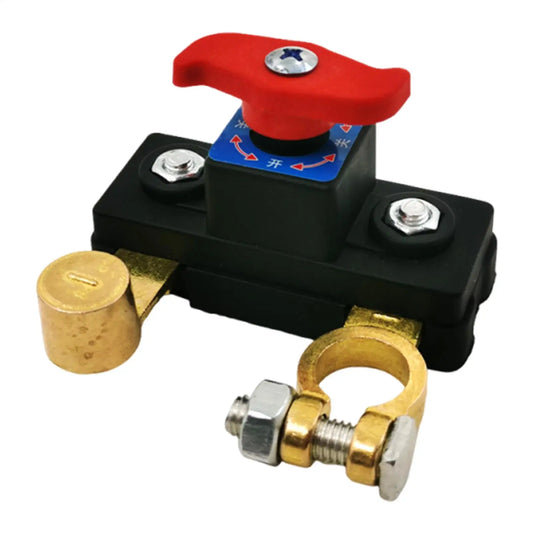 12V/24V Battery Disconnect Switch – Power Cutoff Isolator Battery Disconnect Switch Peaceful Pleasures Health and Wellness