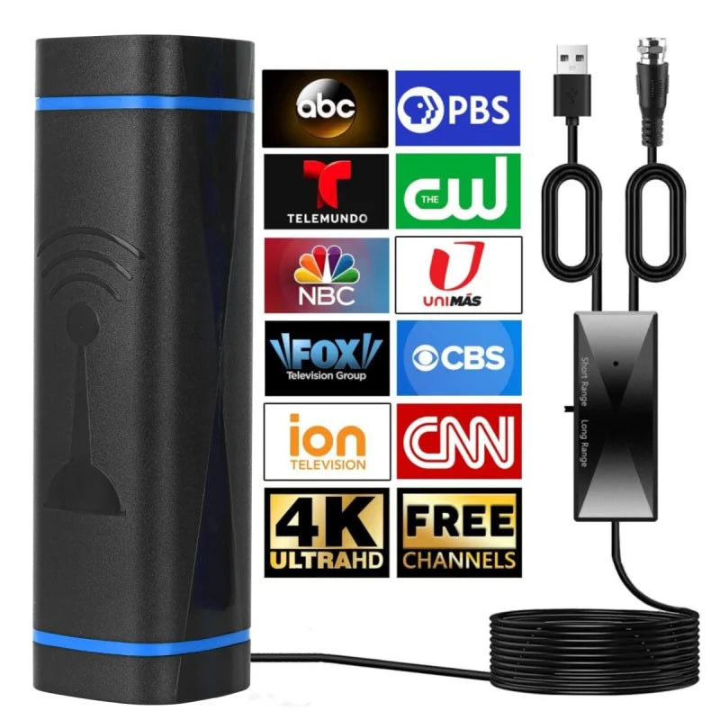 ATSC HD Digital TV Antenna 5m Indoor Outdoor 4K 1080P Signal