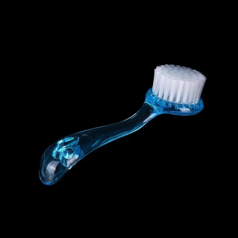 Plastic Non-electric Cleansing Brush Exfoliating Facial Cleanser Brush Face Cleaning Washing Soft Bristle Brush Scrub Peaceful Pleasures Health and Wellness