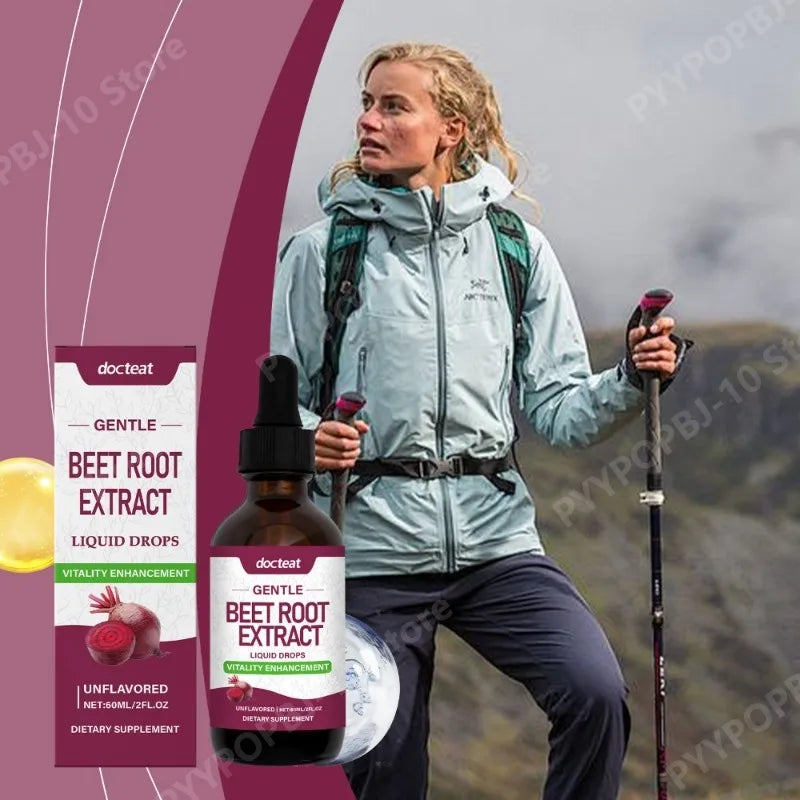 Docteat Beetroot Extract Liquid Drops Unflavored 60ml